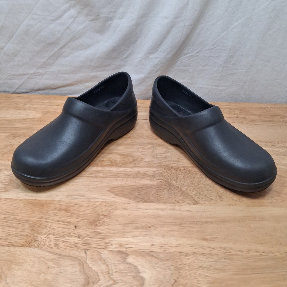 Crocs Neria Pro II Clogs Womens Size 9 Black Slip Resistant Work Shoes 205384 - Picture 8 of 13